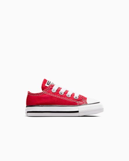 Zapatillas Bajas Converse Chuck Taylor All Star Classic Niña Rojas | PE 520E84